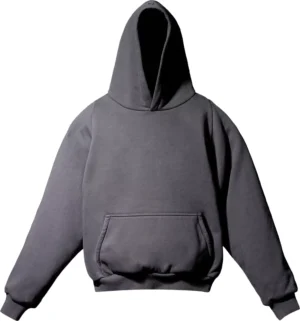 Yeezy Gap Engineered by Balenciaga Logo Shrunken Hoodie 'Black'