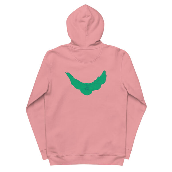 Yeezy Gap Dove Green Logo Pink Hoodie