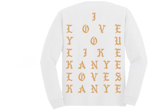 Kanye West Amsterdam Pablo Pop-Up Kanye Loves Kanye Sweatshirt