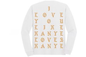 Kanye West Dallas Pablo Pop-Up Kanye Loves Kanye sweatshirt