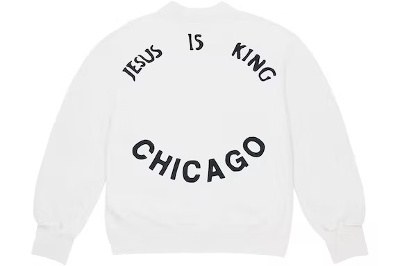 Kanye West Jesus Is King Chicago Crewneck