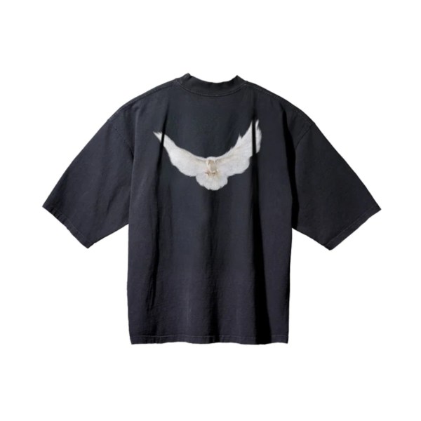 Yeezy Gap Engineered by Balenciaga Dove 3/4 Sleeve T-Shirt – Black