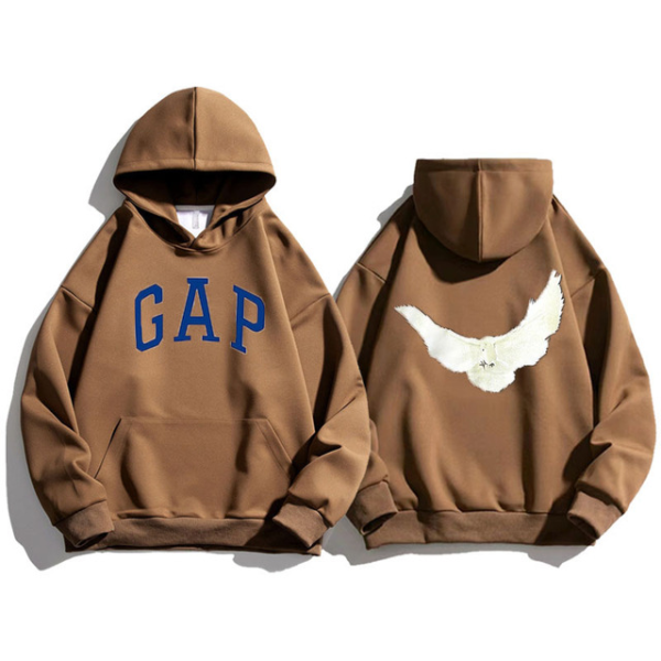 Yeezy Gap Engineered by Balenciaga Dove Pullover Hoodie - Brown