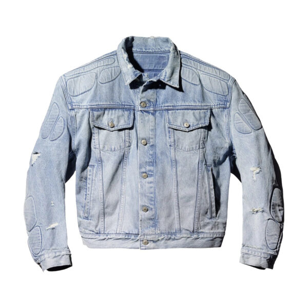 Yeezy Gap Padded Denim Jacket – Blue